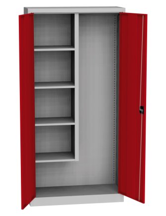 Szafa metalowa półkowa ubraniowa gospodarcza Kovos SPS 01U - 3