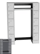 Zestaw do garderoby Kovos OTS 80A - 2