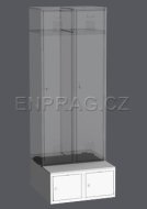 Kontener do szafy LBX 42A - 800 mm - 2