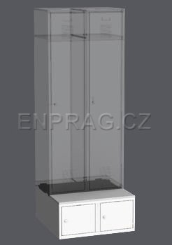 Kontener do szafy LBX 42A - 800 mm - 2