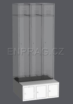Kontener do szafy LBX 33A - 900 mm - 2