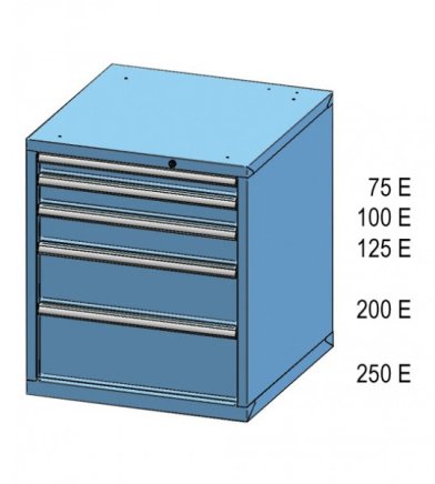 Kontenerek z szufladami ZB 84-5 - 3