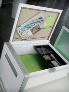 Kontenerek osobisty mobilny Bite BTBACPMF - 3