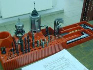 Plastikowy stojak na narzędzia CNC CAPTO C3 - 2
