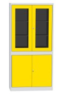 Szafka ze szklanymi i pełnymi drzwiami Kovos SPS K1A - 3