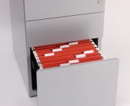 Mobilny kontenerek biurowy (pod biurko) NWA52M7FF (różne warianty) - 2