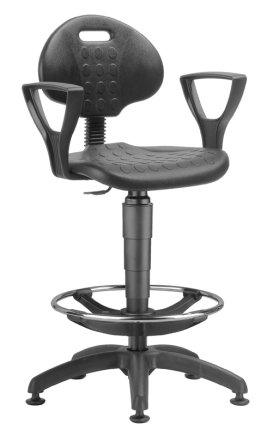 Krzesło warsztatowe typ 1290 PU NOR - 3