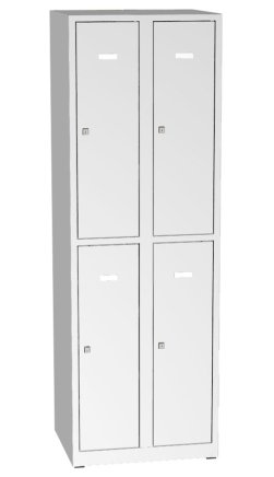 Szafka z dzielonymi drzwiami A8232 - 1