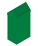 Metalowy kosz na śmieci 90L typu KOS 1262 - 4