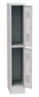 Szafka BHP pracownicza z drzwiami laminowanymi typu SHS 32AL - 2