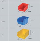 Pojemnik plastikowy mały Ecobox (różne warianty) - 2