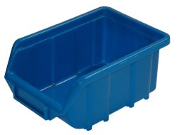 Pojemnik plastikowy Ecobox mały - kolor niebieski