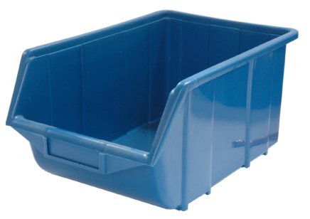 Pojemnik plastikowy Ecobox duży - kolor niebieski - 1
