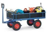 Wózek ręczny z kołami gumowymi i uchem holowniczym 6453VZ, 6454VZ, 6455VZ, 6456VZ (4 modele) - 2