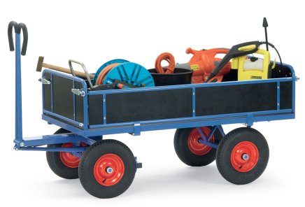Wózek ręczny z kołami gumowymi 6453V, 6454V, 6455V, 6456V (4 modele) - 2