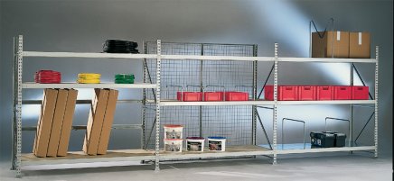 Regał półkowy standardowy z szerokim rozstawem ram MINI-RACK (różne warianty) - 3