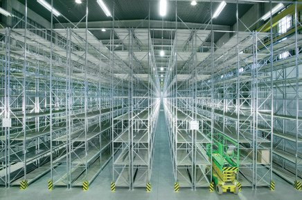 Regał półkowy standardowy z szerokim rozstawem ram MINI-RACK typ 51288 - 2