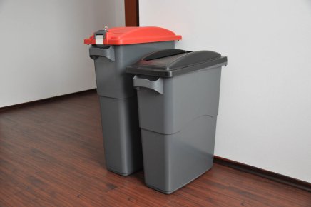 Wewnętrzny kosz do segregacji śmieci 60L EcoSort (różne warianty) - 2