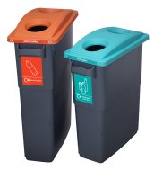 Wewnętrzny kosz do segregacji śmieci 60L EcoSort (różne warianty) - 4
