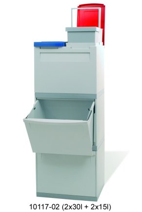 Zestaw koszy na śmieci ekomoduł 400x300 typ 143-67113 - 1