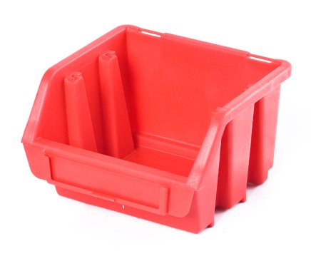Pojemnik plastikowy Ergobox 1 - kolor czerwony - 1
