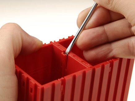 Plastikowy stojak CNC do frezów z chwytem cylindrycznym 4 mm - 4