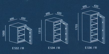 Sejf pancerny Royal E 536 S - 3