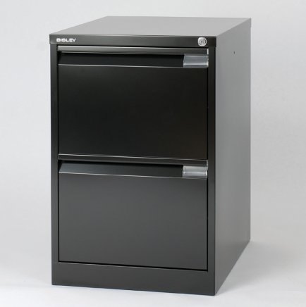 Metalowa szafka na dokumenty A4 + przegródki w komplecie - Bisley BS2E/FLS - 2