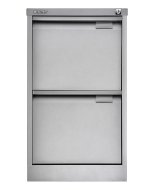Metalowa szafka na dokumenty A4 + przegródki w komplecie - Bisley BS2E/FLS - 8