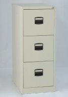 Szafka kartotekowa z trzema szufladami + przegródki w komplecie - Bisley CC3H1A/FLS - 6