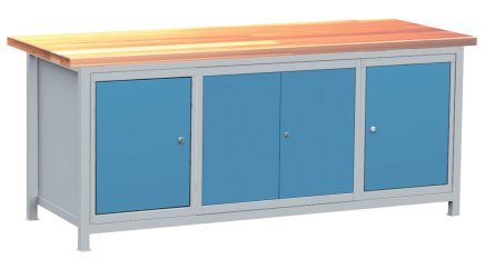 Stół warsztatowy z kontenerkami, zestaw DPJ 205 - 1
