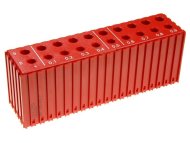 Plastikowe pudełko do przechowywania wierteł D8-D9,9 - 1