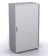 Szafka na dokumenty z drzwiami roletowymi SYT08/43 - 1