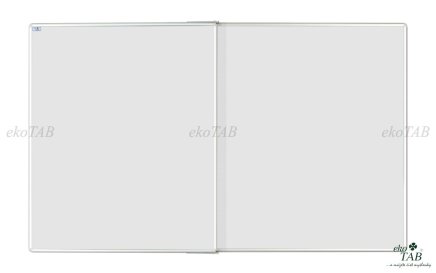 Tablica dwuczęściowa do pisania markerami - PIVOT KB (2 modele) - 2