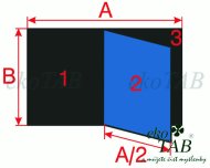 Tablica dwuczęściowa do pisania markerem i kredą - PIVOT KB+KZ (4 modele) - 4