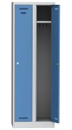 Szafka BHP pracownicza metalowa dwukomorowa BAS 32 A - 1