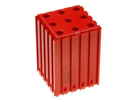 Plastikowy stojak CNC do frezów z chwytem cylindrycznym 6 mm - 1