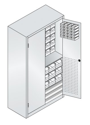 Szafka warsztatowa ze skrzynkami CP 130276-67 (2 modele) - 2