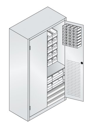 Szafka warsztatowa ze skrzynkami CP 130276-68 - 2
