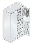 Szafka warsztatowa ze skrzynkami CP 130276-66 - 2