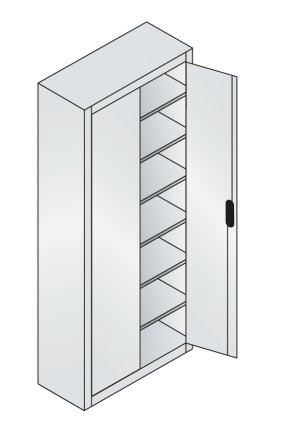 Szafka warsztatowa CP 133413-20 - 3