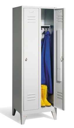 Szafka BHP pracownicza na nogach CP 8010-20 - 1
