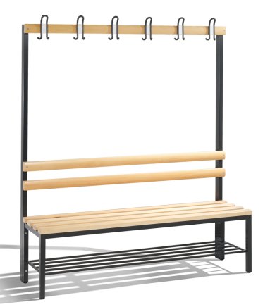 Ławka z półką na buty - szerokość 1500 mm CP 8051-110 - 1