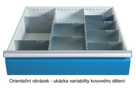 Metalowa przegródka do szuflad 118A - 2