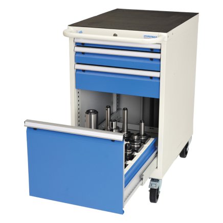Mobilna szafka na narzędzia CNC 02.2580.RVB z wyposażeniem - 1