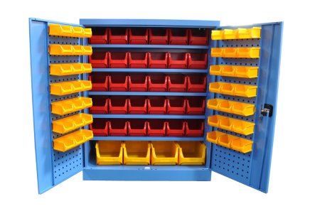 Szafy warsztatowe Kovos ze skrzynkami plastikowymi SPZ_12 (4 modele) - 1