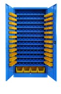 Szafka warsztatowa Kovos ze skrzynkami plastikowymi SPZ_11_0002_C_VAR_7
