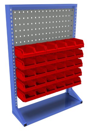 Panel stacjonarny jednostronny z wyposażeniem PSZ_12_A_VAR_6 - 1