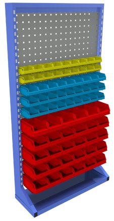 Panel stacjonarny jednostronny z wyposażeniem PSZ_13_A_VAR_2 - 1
