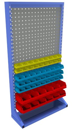 Panel stacjonarny jednostronny z wyposażeniem PSZ_13_A_VAR_5 - 1